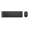 Kit Teclado e Mouse Logitech Mk220 Preto Sem Fio 920-004431-c