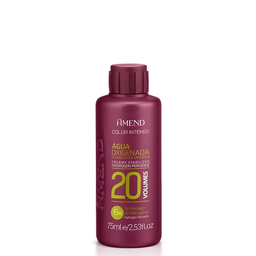Água Oxigenada Cremosa Amend Color Intensy 20 volumes 75ml