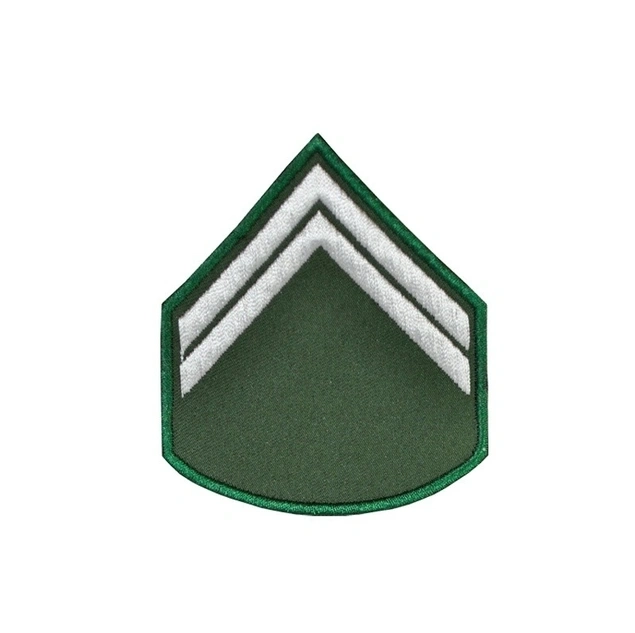 Divisas Bordada Verde Oliva (Par)