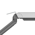 Suporte de Monitor Articulado Mecanico Pcyes 17 a 32 Cinza e Branco - Sm-051cb