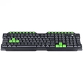 Teclado Gamer Vinik Vx Gaming Dragon V2 Preto Com Verde - Gt104