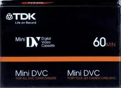 FITA MINI DV 60 MINUTOS TDK