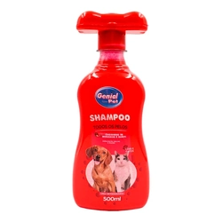 Shampoo Genial Pet - Todos os Pêlos Cheirinho de Morango e Buriti 500ml