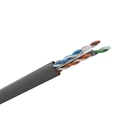 Cabo Lan U/utp 24awg x 4 Pares Cat.6 Cmx Caixa C/ 305 Metros Cinza 100% Cobre 23400200