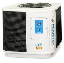Aquecedor de Piscina Trocador/Bomba de Calor - ID120 Wi-Fi TRIF 380V - Industek