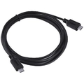 Cabo Usb Tipo c 3.1 para Usb Tipo c Com Power Delivery (pd) 100w para Macbook/smartphone 2 Metros Preto -  P31uccp-2