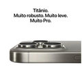 iPhone 15 Pro Max Apple (256GB) Titânio Natural, Tela de 6,7, 5G e Câmera de 48MP