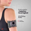Massageador Choquinho EMS Estimulador Muscular, Eletroestimulador Portátil para Fisioterapia e Alívio de Dores
