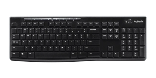 TECLADO SEM FIO MULTIMÍDIA - K270 - LOGITECH