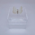 Caixa Cubo Borboleta Quartzo