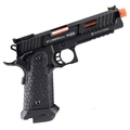 Pistola Airsoft Babayaga 6mm QGK Blowback Metal - QGK