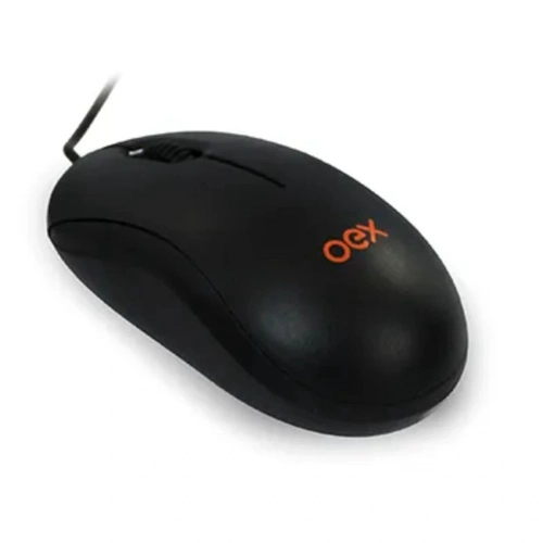 Mouse Optico Standard Mini Ms103 Preto/azul Oex