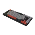 Teclado Gamer Mecanico Pcyes Kirin Black Vulcan Switch Vermelho - PTKR75RD