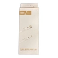 Cabo Cel/dados Usb P/ V8 1.2m (blister) Ref. Dcb-21 Branco