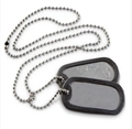 Plaqueta de Identificação Dog Tag (Exército Brasileiro) Plaqueta: Sem Gravação