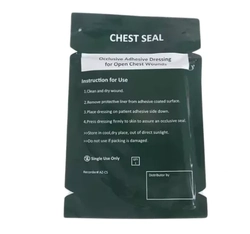 Selo De Toráx Valvulado Chest Seal Aph Curativo Oclusivo