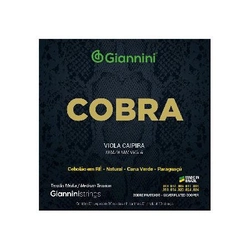 Encordoamento para Viola Aço Cobre Prateado Tensão Média Série Cobra Gesvm