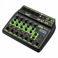Mesa de Som 8 Canais Bluetooth Com Interface Usb Studio Link 8