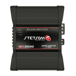 Módulo De Potência Stetsom Ex3000black 1 Canal 1 Ohms