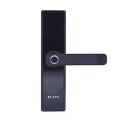 Fechadura Digital de Embutir Com Biometria Esf-de2000b Preto Elsys