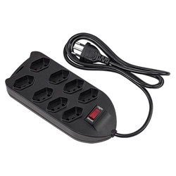 Protetor Eletronico C/8 Tomadas Epe 1008 Preto 1,5m 4824004