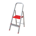 ESCADA DOMESTICA DE ALUMINIO 2 DEGRAUS BTF
