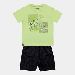 Conjunto Camiseta e Bermuda Huh a World OF Fakini Masculino