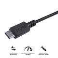 Cabo Pcyes UsB A 2.0 Para Usb-C Tipo-C para Celular Smartphone 2M Preto - PUACP-02