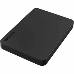 HD Externo Canvio Basics, 1TB USB portátil, Preto, HDTP310XK3AA, Toshiba