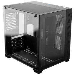 Gabinete Gamer Pcyes Forcefield Black Vulcan Frontal e Lateral em Vidro - Gffbvp