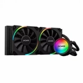 Water Cooler Pcyes Sangue Frio 3 Argb Black Vulcan 240mm TDP 250w - Argbsf3240br