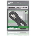Cabo auxiliar 5 Metros Reforçado estéreo 