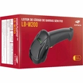 Leitor De Código De Barras Usb C3tech Preto - Lb-w300v2bk