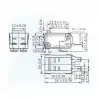 Chave Micro Switch Kw11-7-8 Duplo