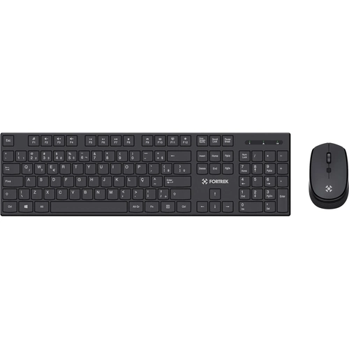 Kit Teclado e Mouse Fortrek Wireless Cw11 Preto - 84458