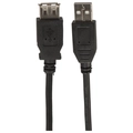 Cabo Usb Extensor A Macho X A Femea 2.0 1,8m Preto Loud