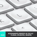 Teclado Logitech MX Keys Mini, Layout US, Bluetooth, USB, Easy-Switch, Recarregável, Cinza, Sem Fio - 920-010506