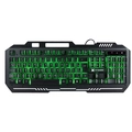 Teclado Gamer Vinik Shield Led Verde Usb  - GT604