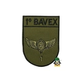 Distintivo de Organização Militar Bordado -DOM - Baixa Visivilidade (1º BAVEX)