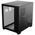 Gabinete Gamer Pcyes Forcefield Black Vulcan Frontal e Lateral em Vidro - Gffbvp