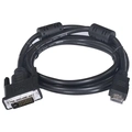 Cabo hdmi macho para dvi-d 24+1 pinos 2 metros hdvi-2