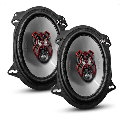 Alto Falante Triaxial 6x9 Bravox B3x57x 5x7 / B3x68x 6x8 4r 50w Rms Universal Par