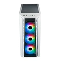 Gabinete Cooler Master Lateral Vidro Temperado Masterbox 520 Branco - MB520-WGNN-S01