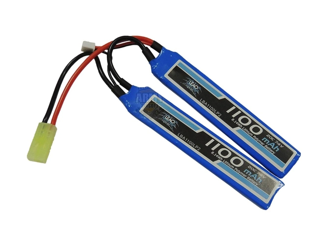 Bateria Lipo ULTRA - 7.4, 1100mAh 2 Pack (Leão)