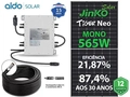 Gerador De Energia Solar Deye Micro Inversor Colonial Solar Group Deye Microinversor Gf 7,91kwp Jinko Tiger Neo Mono 565w Sun 2kw 4mppt Mono 220v Com Cabo