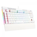 Teclado Mecânico Gamer Redragon Magic Wand Pro RGB Switch Vermelho Branco - K587W-RGB-PRO PT-RED