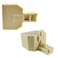 Daptador Duplicador Rj45 - 1 Macho P/ 2 Fêmeas