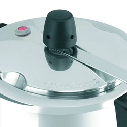 Panela De Pressao 4,5l Clock  Aluminio Polido