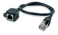 Cabo Extensão Rj45 Macho E Fêmea 60cm Blindado Painel Cat5