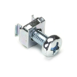 Parafuso M6 Com Porca Gaiola Evus Ev-m6 Para Rack